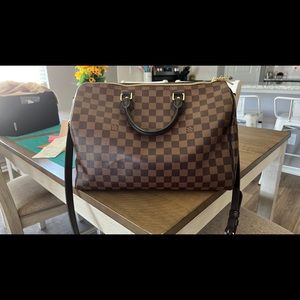Louis Vuitton Speedy 35 Damier Ebene